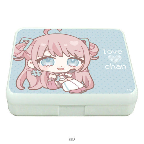 『loveちゃん』小物ケース(ラムネ付き) 01/loveちゃん 通常ver.(ミニキャライラスト)